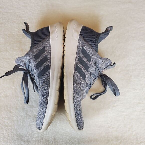 Adidas Cloudfoam Gray Athletic Shoes Size 8 - Picture 7 of 10